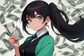 借着别人钱却享受吃喝玩乐（借别人的钱去逍遥自在）