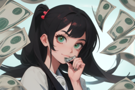 比喻钱挣的很多的词语（形容钱挣得多的词语）