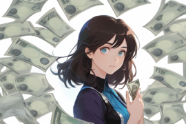 整天问你要钱的女人(一个女人天天问你要钱)