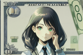 用压岁钱买鞋（用压岁钱买下了70p）