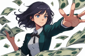 一个到处借钱的人（到处借钱的人在做什么）