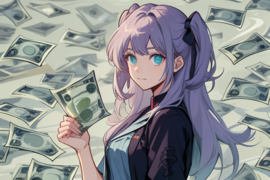 有钱花一次只能借10万（有钱花给了10万额度）