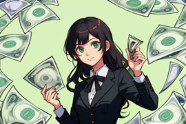 漂亮女孩为了金钱（为了钱的女孩）