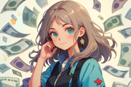 女生说要努力赚钱的梗（女生说自己努力攒钱）