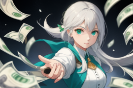 一个人失去金钱甚少（失去了金钱是失去了一小部分）